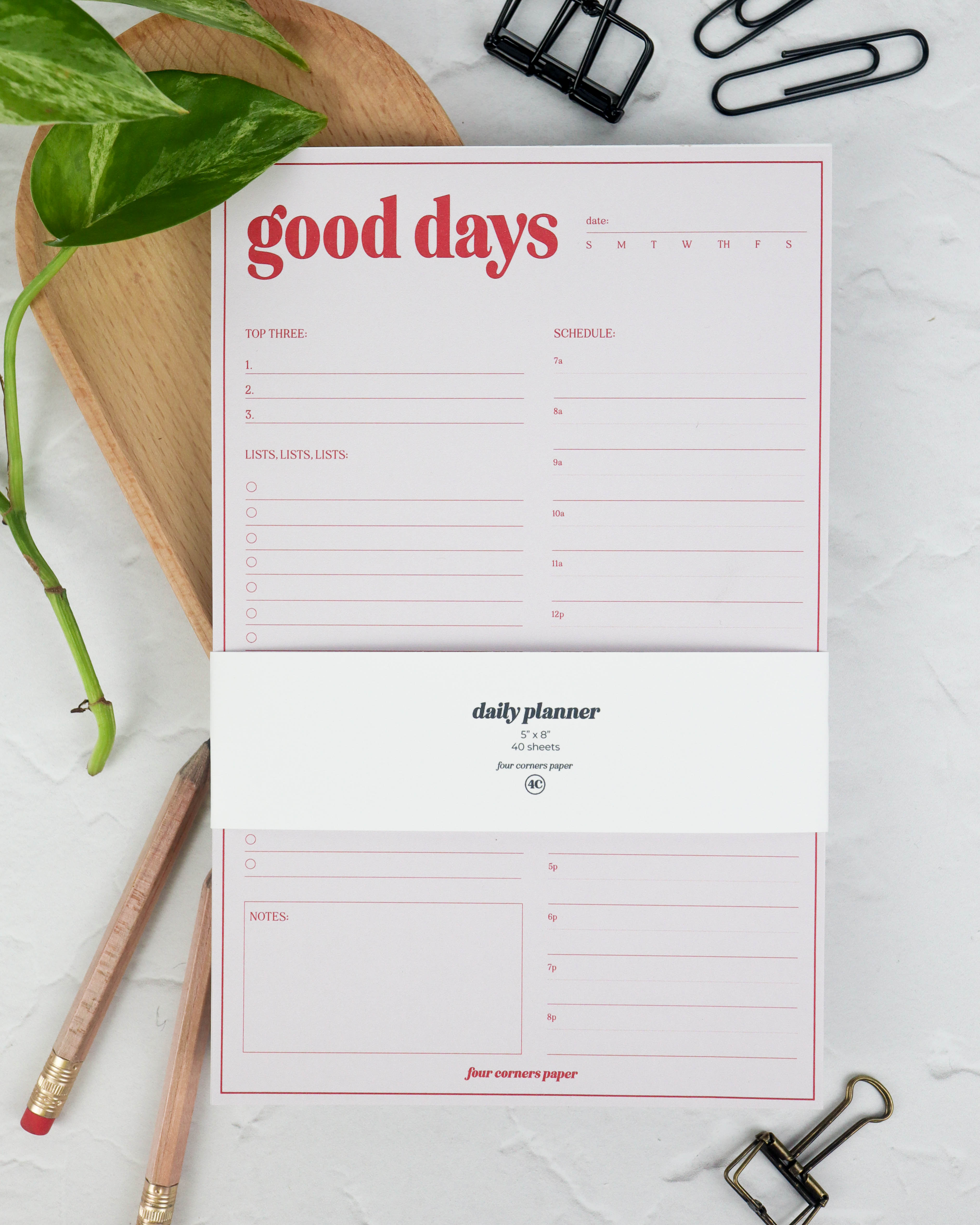 Good Days Daily Notepad