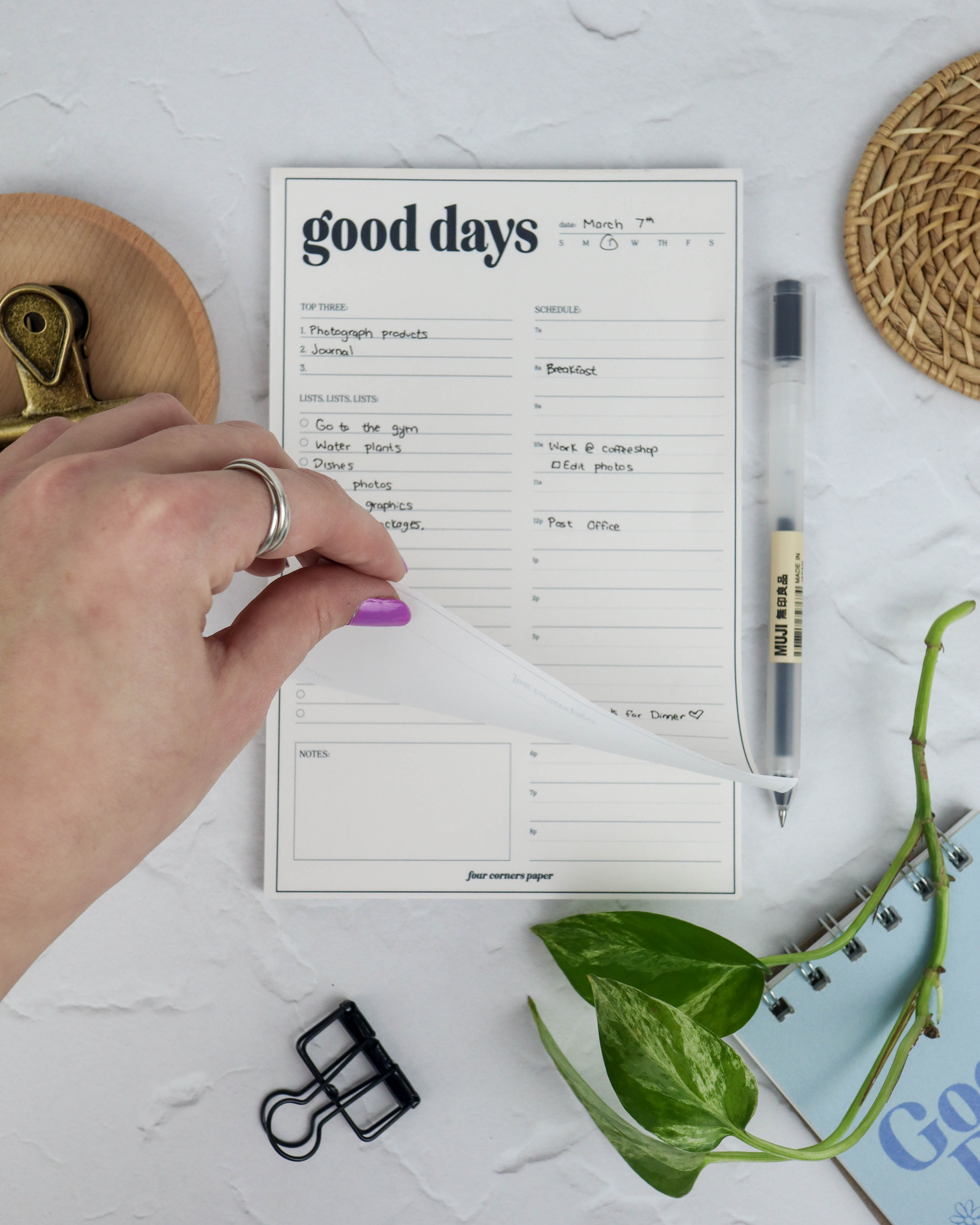 Good Days Daily Notepad